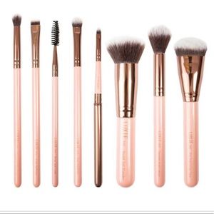 Luxie Rose Gold Complete Face Brush Set